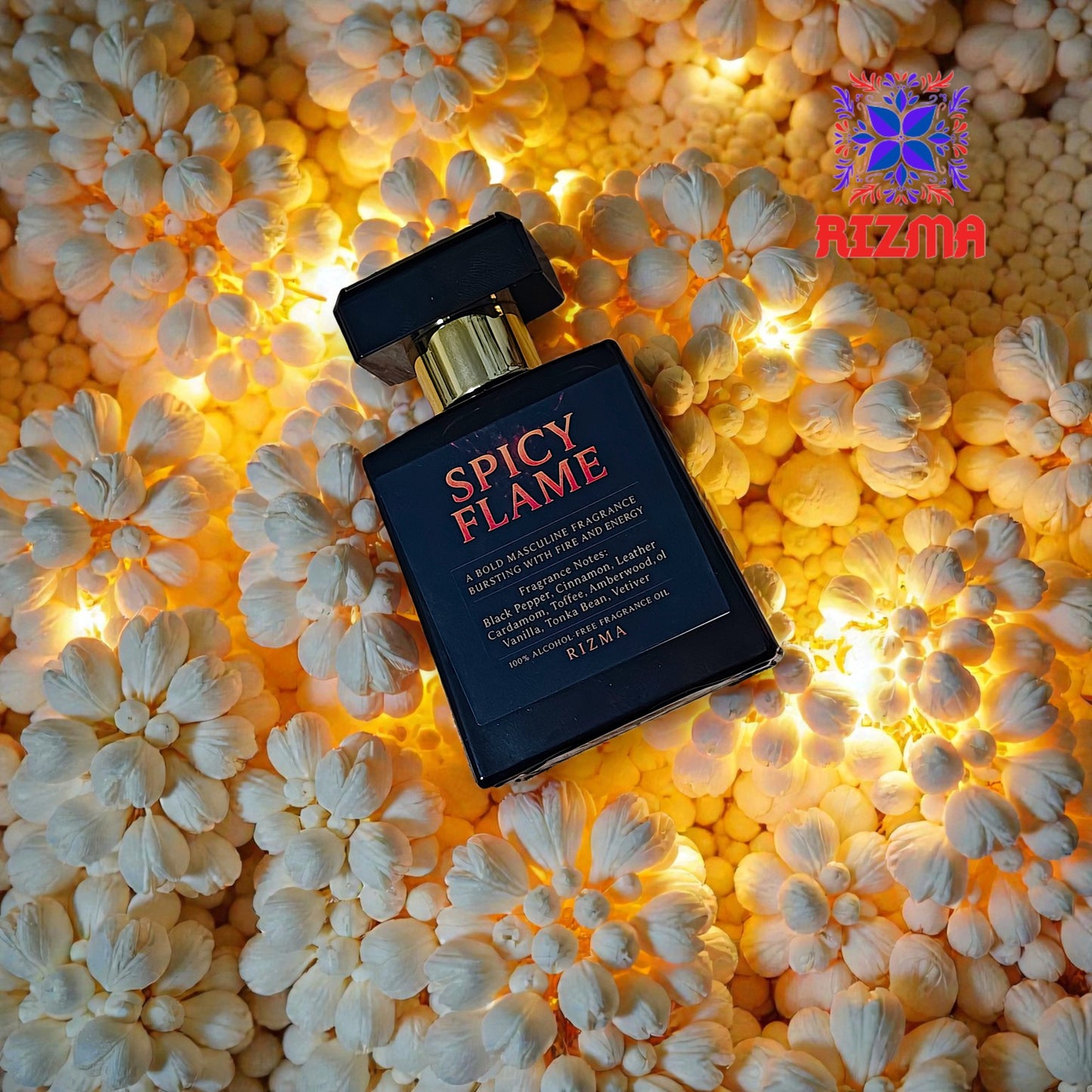 Spicy Flame – Luxury Men’s Spray Perfume (50ml)