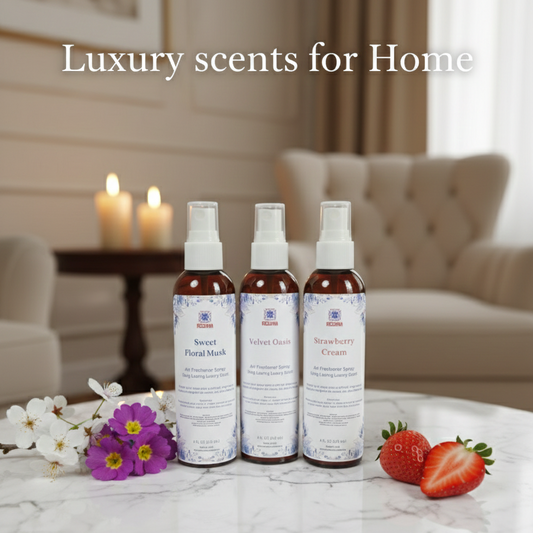 RIZMA Premium Air Freshener Spray Bundle – 12% Fragrance Strength (Set of 3)