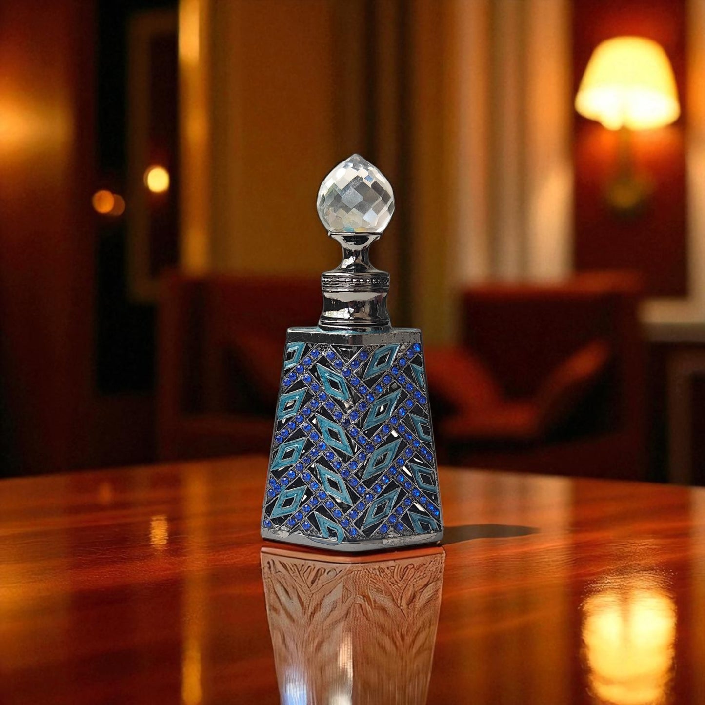 Luxury Handcrafted Ornamental Attar Bottle – 15ml