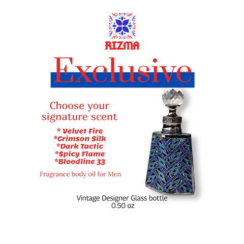 RIZMA Exclusive Men’s Fragrance Collection – 5 Luxury-Inspired Oils