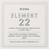 Element 22 (W)