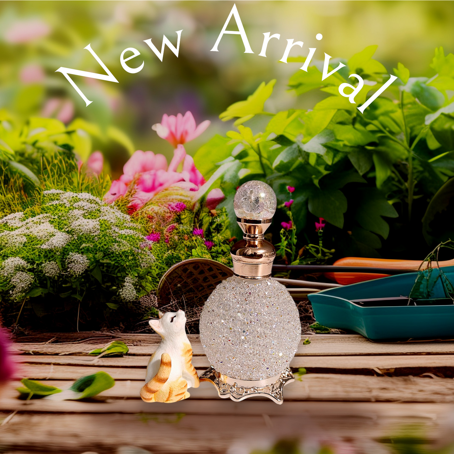 Crystal Globe Luxury Perfume Bottle – 15ml