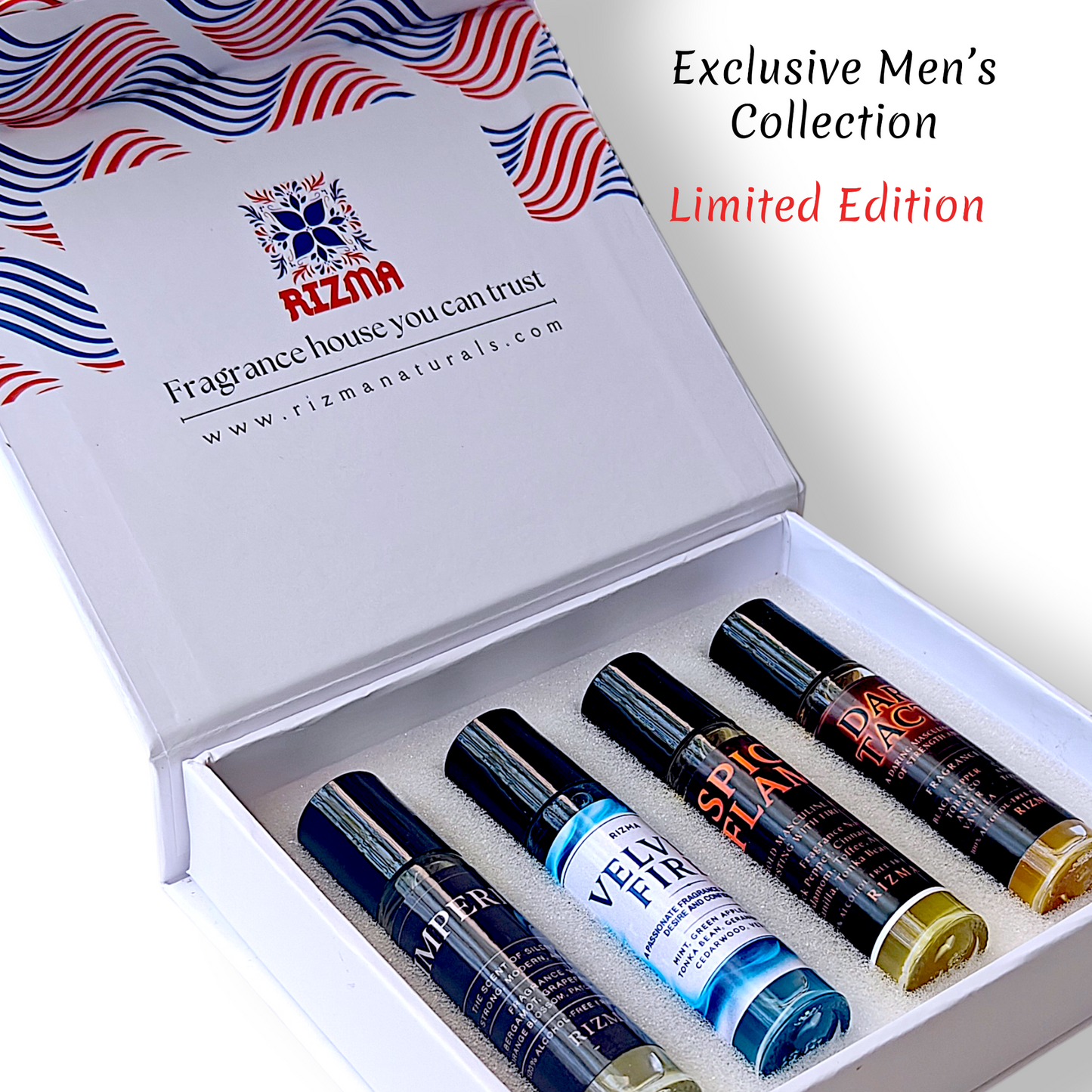 Exclusive Men’s Fragrance Oil Gift Box – Limited Edition