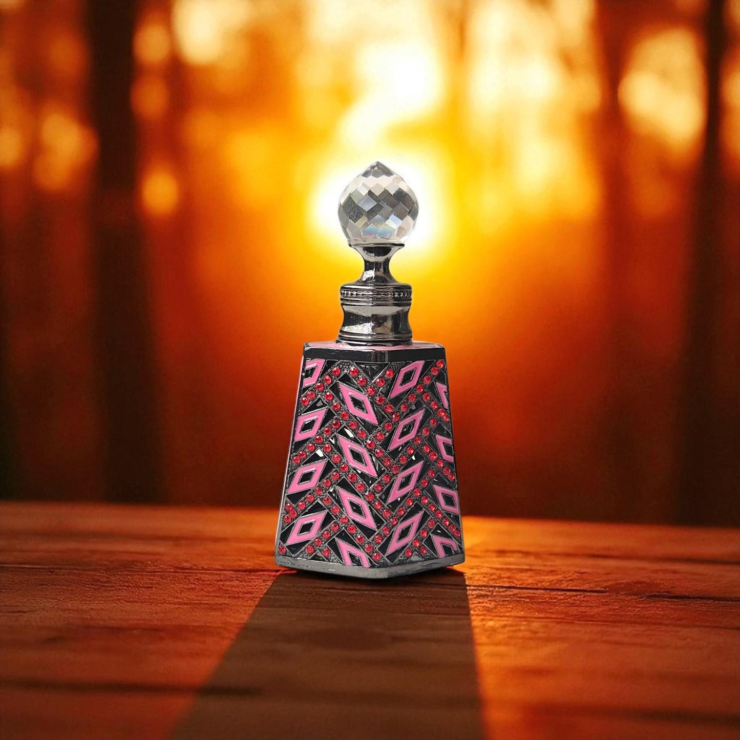 Luxury Handcrafted Ornamental Attar Bottle – 15ml