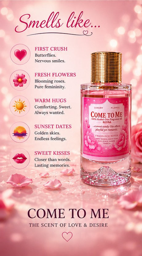 Come To Me – Luxury Spray Perfume (50ml)